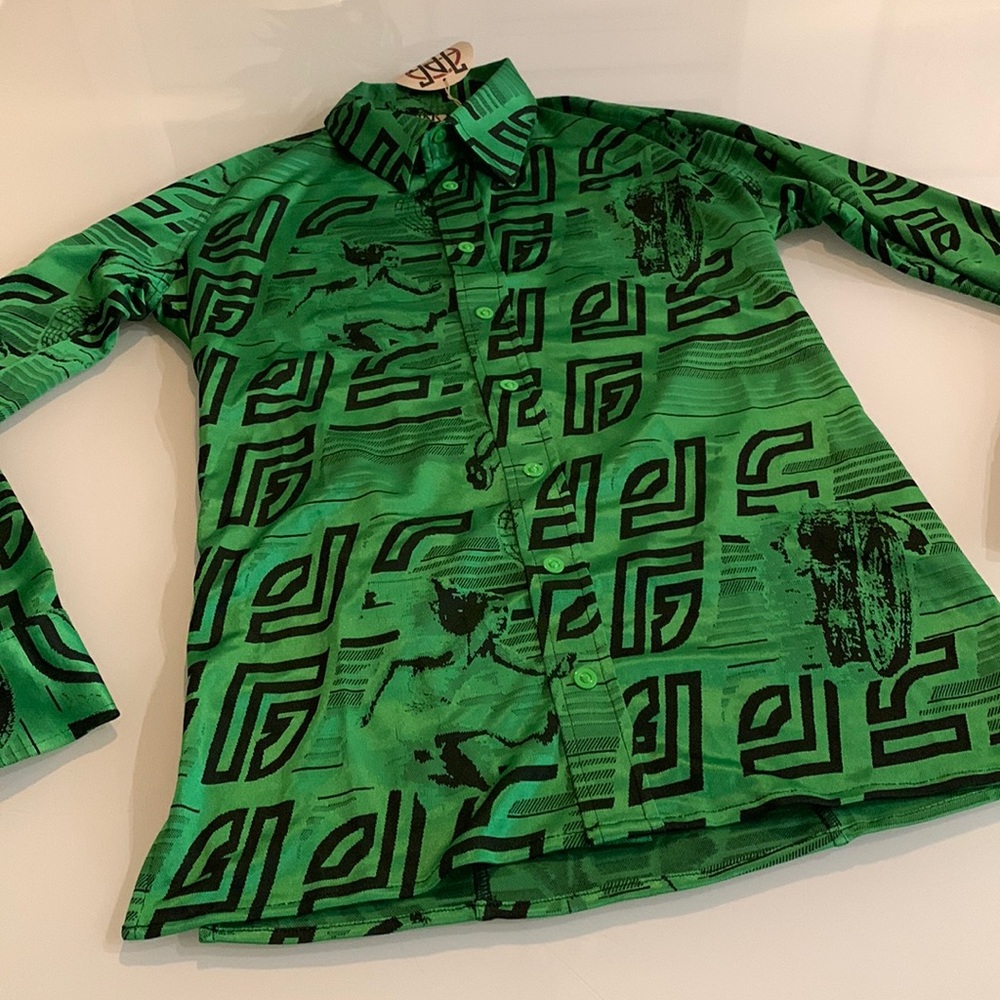 Jean Paul Gaultier unisex graphic print shirt - M